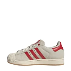 Womens adidas Superstar II Athletic Shoe - Cream White / Better Scarlet / Sandy Pink