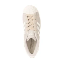 Womens adidas Superstar II Athletic Shoe - Wonder Alumina / Off White / Gold Metallic