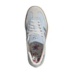 Womens adidas x Liberty London Sambae Athletic Shoe - Crystal Sky / Silver Metallic / Chalk Pearl