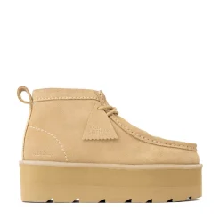 Womens Clarks Meare Elevated Walla Boot - Maple