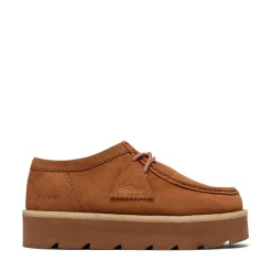 Womens Clarks Meare Walla Casual Shoe - Tan