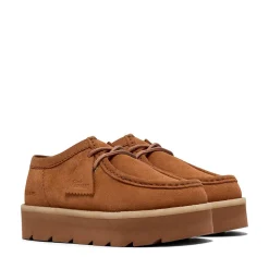Womens Clarks Meare Walla Casual Shoe - Tan
