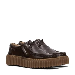 Womens Clarks Torhill Bee Casual Shoe - Brown Patent