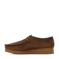 Womens Clarks Wallabee EVO LO Casual Shoe - Beeswax
