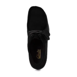 Womens Clarks Wallabee EVO LO Casual Shoe - Black
