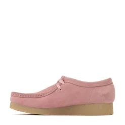Womens Clarks Wallabee EVO LO Casual Shoe - Dusty Rose