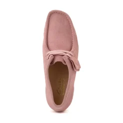 Womens Clarks Wallabee EVO LO Casual Shoe - Dusty Rose