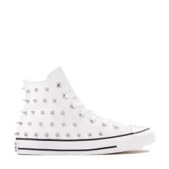 Womens Converse Chuck Taylor All Star Chrome Queen High-Top Sneaker - White