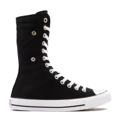 Womens Converse Chuck Taylor All Star Fold-Over High-Top Sneaker - Black / Leopard