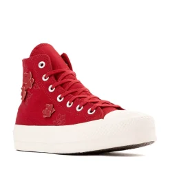 Womens Converse Chuck Taylor All Star Lift 3D Florals High-Top Sneaker - Days Ahead / Egret
