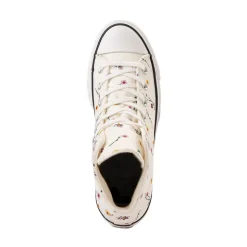 Womens Converse Chuck Taylor All Star Lift High-Top Sneaker - Egret / Floral