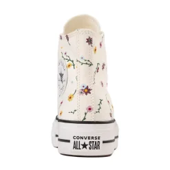 Womens Converse Chuck Taylor All Star Lift High-Top Sneaker - Egret / Floral