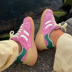 Womens Coolway GOAL Athletic Shoe - Pink Lemonade
