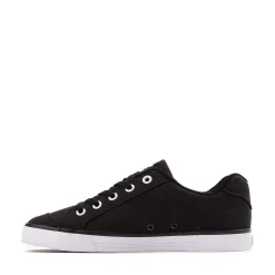 Womens DC Chelsea TX Skate Shoe - Black / White