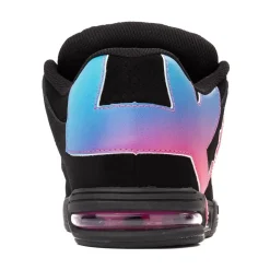 Womens DC Command Skate Shoe - Black / Pink / Blue