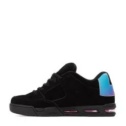 Womens DC Command Skate Shoe - Black / Pink / Blue