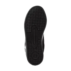 Womens DC Court Graffik 3D Skate Shoe - Black / White / Grey