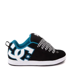 Womens DC Court Graffik Skate Shoe - Black / White / Emerald