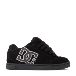 Womens DC Net Skate Shoe - Black / Grey