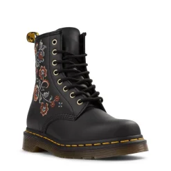 Womens Dr. Martens 1460 Vonda Tavern Roses Boot - Black