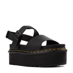Womens Dr. Martens Voss Platform Sandal - Black