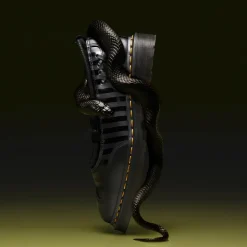 Womens Dr. Martens x Wednesday Elphie II Ballet Flat - Black