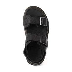 Womens Dr. Martens Zebzag Platform Sandal - Black