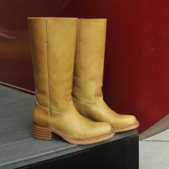 Womens Frye Campus 14L Boot - Banana
