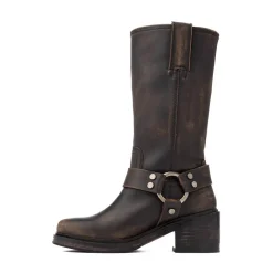 Womens Frye Kate Harness Boot - Black