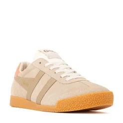 Womens Gola Classics Elan Sneaker - Bone / Light Caramel / Terracotta