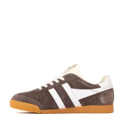 Womens Gola Classics Elan Sneaker - Mocha / White