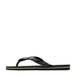 Womens Havaianas Brazil Logo Flip-Flop - Black