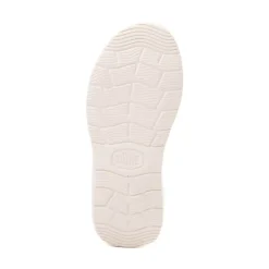Womens HEYDUDE Wendy Comf Crochet Slip-On Casual Shoe - Irish Creme