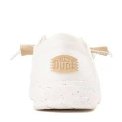 Womens HEYDUDE Wendy Elevated Basics Slip-On Casual Shoe - White