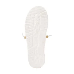 Womens HEYDUDE Wendy Elevated Basics Slip-On Casual Shoe - White