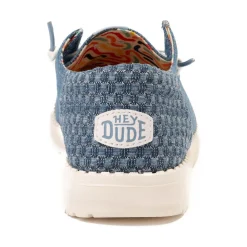 Womens HEYDUDE Wendy Funk Slip-On Casual Shoe - Denim