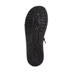 Womens HEYDUDE Wendy Lace Slip-On Casual Shoe - Black
