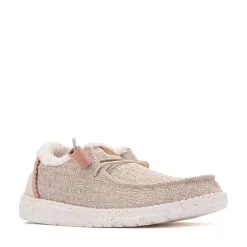 Womens HEYDUDE Wendy Slip-On Casual Shoe - Natural