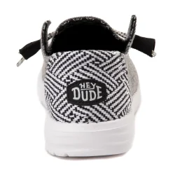 Womens HEYDUDE Wendy Slip-On Casual Shoe - Onyx