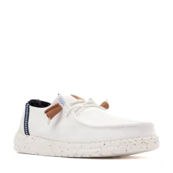 Womens HEYDUDE Wendy Slip-On Casual Shoe - White