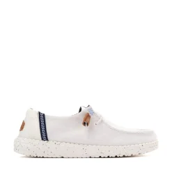 Womens HEYDUDE Wendy Slip-On Casual Shoe - White