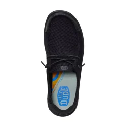 Womens HEYDUDE Wendy Work CE Casual Shoe - Black