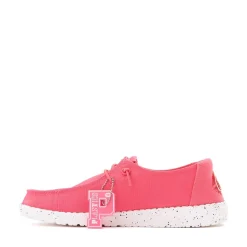 Womens HEYDUDE x Mean Girls Wendy Burn Book Slip-On Casual Shoe - Pink