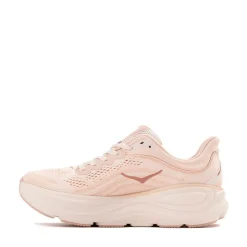 Womens HOKA Bondi 9 Running Shoe - Rose Latte / Rose Cream