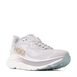 Womens HOKA Clifton 10 Athletic Shoe - Ash Grey / Foggy Grey