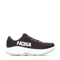 Womens HOKA Rincon 4 Athletic Shoe - Black / White
