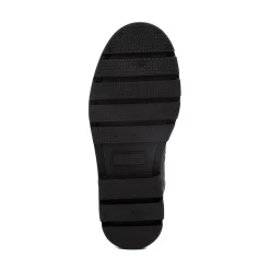 Womens Hunter Diana Lace-Up Rain Boot - Black