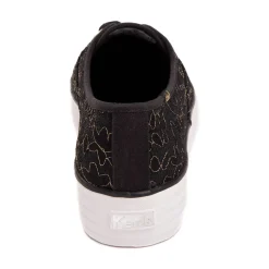 Womens Keds Point Platform Sneaker - Black