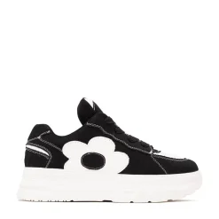 Womens KOI Footwear Petal Husk Chunky Trainer - Black
