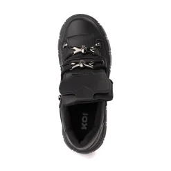 Womens KOI Footwear Rimo Core Chunky Trainer - Black